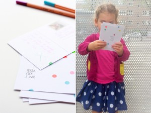 La Fête tutorial: birthday invitation - step3